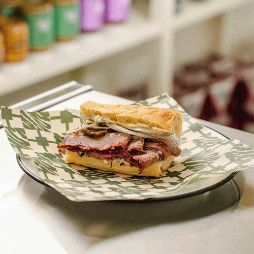 a - Brisket Sando