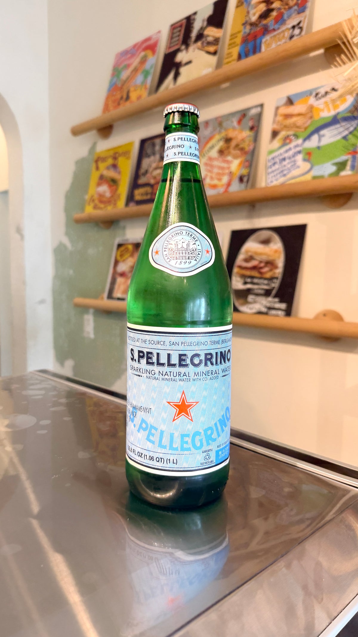 c - S.Pellegrino Sparkling Water 33.8oz