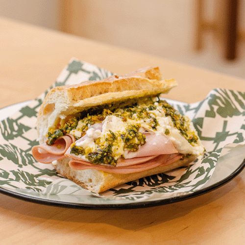 a - Mortadella Sando